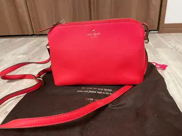 케이트 스페이드 레드 숄더백