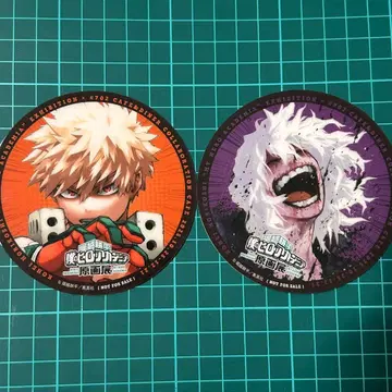 히로아카 원화전 카페 코스터 바쿠고 시가라키