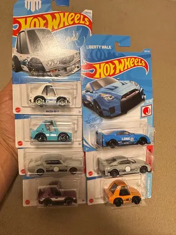 핫휠 미니카 8대 세트 Liberty Walk