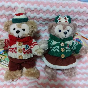 도쿄 디즈니 씨 2015 더피와 셰리 메이 봉제 인형 택 포함