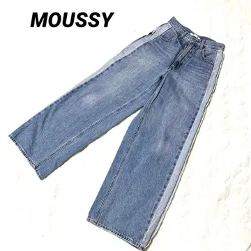 MOUSSY 하이웨스트 스트레이트 데님 1