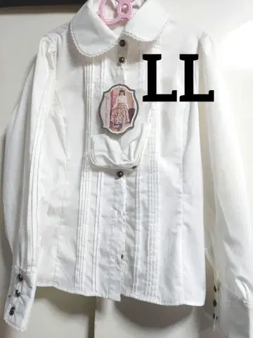 쿠라로리 쿠루미 시마무라 노엘 드 메모아르 블라우스 화이트