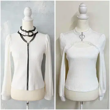 MA*RS 마즈 골지 상의 화이트