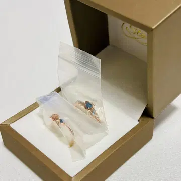 앙스타 카게히라 미카 중국 한정판 6주년 맹세의 반지 세트 핑크 골드