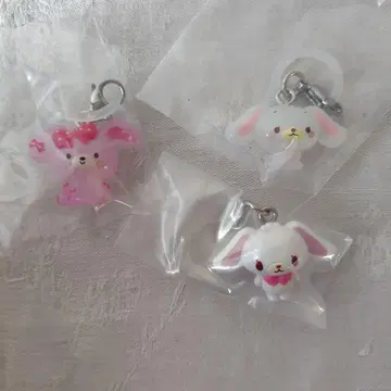 산리오 윳토메지루시 액세서리 시로 우사 시로 우사 본봉 리본