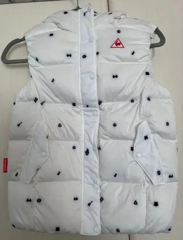 르꼬끄 후드 부착 다운 베스트