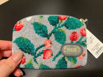 페이러 꽃무늬 파우치