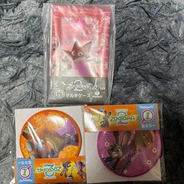 해피 복권 주토피아2 닉 주디 3종 세트