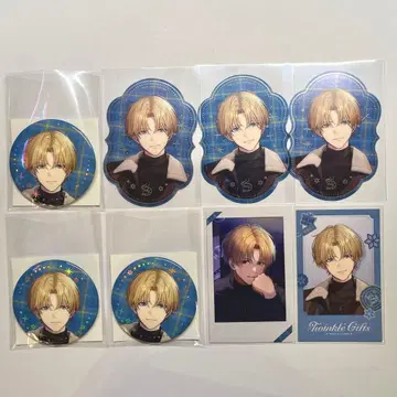 엑스 알비오 윈터 굿즈 캔뱃지 폴라로이드 혜택 스티커