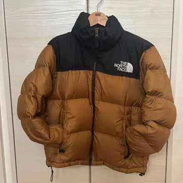 THE NORTH FACE 다운 자켓 브라운/블랙