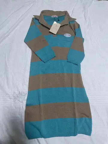 MO-MOM 파랑 원피스