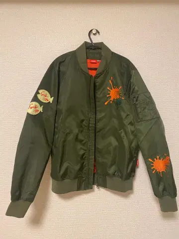 Nintendo 스프라툰 MA-1 자켓 M 사이즈