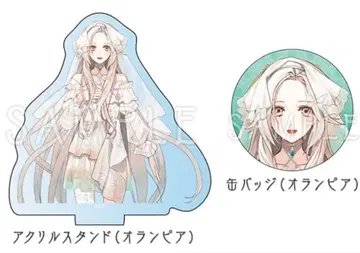 올랭피아 소와레 catharsis 에비텐 백야 아크릴 스탠드 캔뱃지