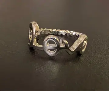 아쉬페 프랑스 LOVE 디자인 실버 컬러링 14호