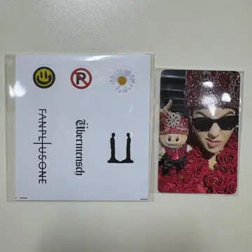 G-DRAGON 서울 콘서트 한정판 카드 스티커