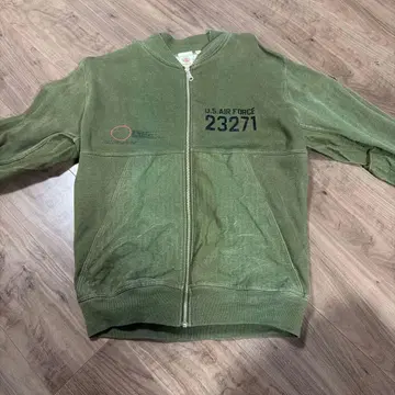 AVIREX MA-1 지퍼 후드티