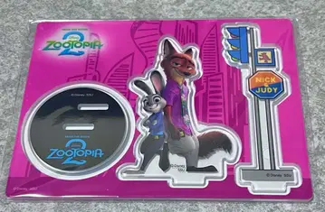 주토피아2 해피 복권 G상 아크릴 스탠드 프롭스 닉과 주디