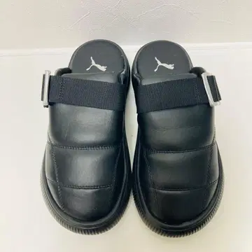 PUMA 푸마 마유 스웨이드 통굽 클로그 샌들 뮬 24cm