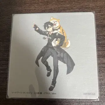 라이트 노벨 전시회 카페 코스터 키리토