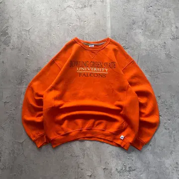 00s 러셀 애슬레틱 USA 구제 의류 칼리지 프린트 맨투맨 L