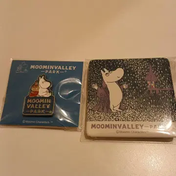 무민 밸리 핀 배지와 무민과 미이의 핀 배지