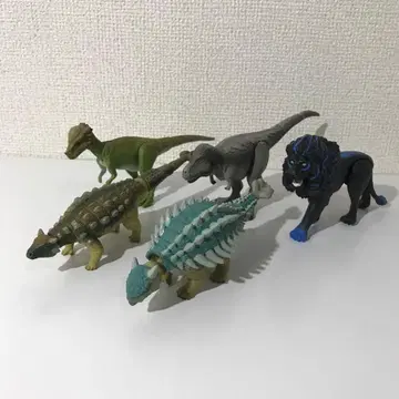 아니아 애니멀 어드벤처 공룡 사자 5체 세트