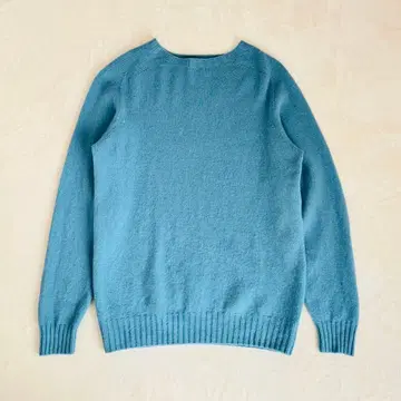 [새상품급] MORRIS&SONS 울 크루넥 니트 스웨터 블루