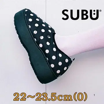 [ 인기 ] SUBU 도트 무늬 통굽 샌들 24~25.5cm 사이즈 1
