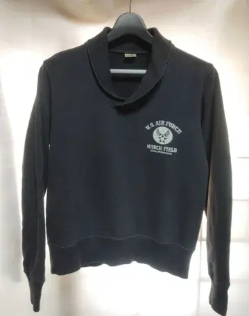 버즈릭슨 숄카라 맨투맨 BUZZ RICKSON'S