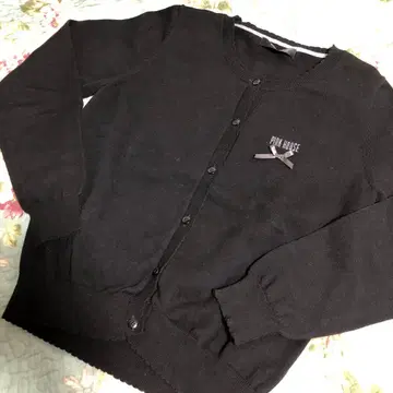 PINK HOUSE 블랙 가디건