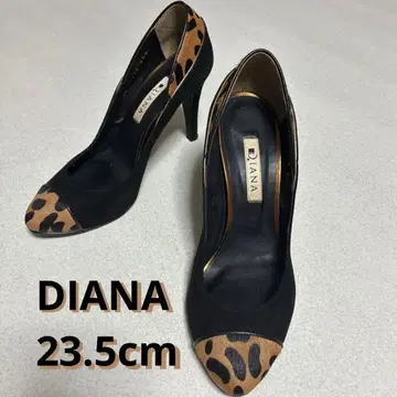 DIANA BLACK x 레오파드 무늬 하이힐