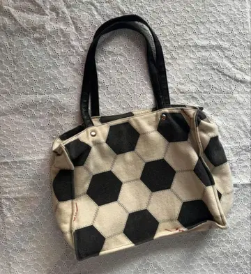 MOSCHINO 축구 패턴 토트백 레어 빈티지 중고