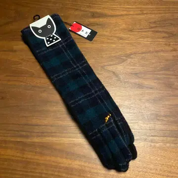 Atsuko Matano 롱 장갑 타탄 체크