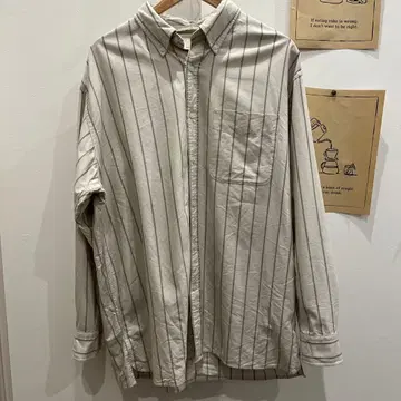 JWA 옥스퍼드 오버 사이즈 셔츠/스트라이프