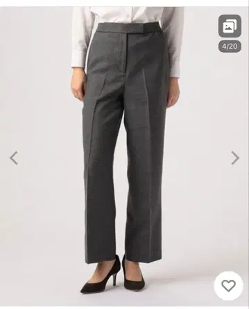 택 포함 새상품 투모로우랜드 컬렉션 암젠 스트레치 스트레이트 팬츠