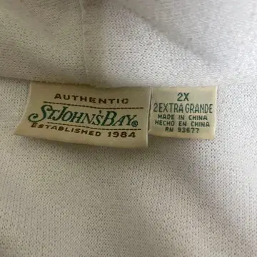 St.John's Bay 후드 부착 자켓 2X