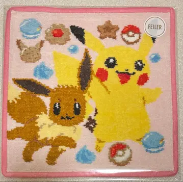 [ 미개봉 새상품 ] FEILER 손수건 피카츄 이브이