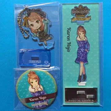 아이돌 마스터 신데렐라 걸스 호조 카렌 아크릴 스탠드 캔뱃지 아크릴 키링