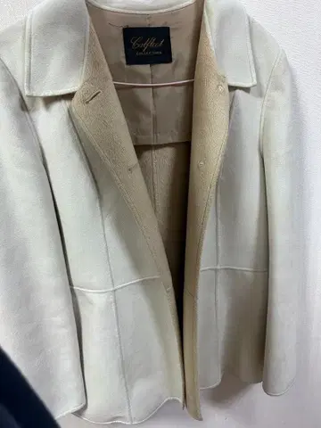 Cafleet 코트 자켓 화이트