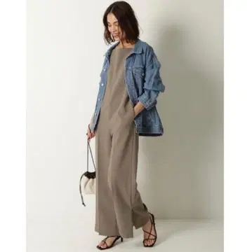 미라 오웬 카키 살로펫 올인원