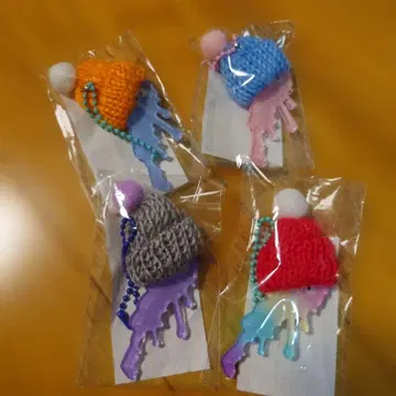 비와호 키링 도롱도롱 니트 모자 2