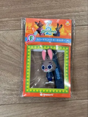 주토피아2 happy 복권 F상 러버 마스코트 키홀더 주디