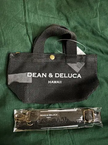 하와이 리츠칼튼 한정판 딘앤델루카 토트백 스트랩 포함