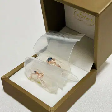 앙스타 사자나미 쥰 중국 한정판 6주년 맹세의 반지 세트 핑크 골드