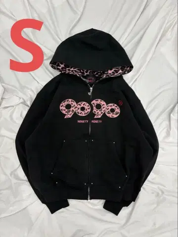 9090 girl OG Logo Zip Hoodie