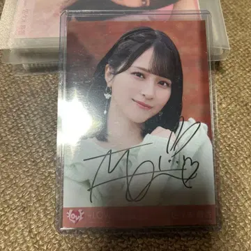 사사키 마이카 친필 초특급 도주중 브로마이드