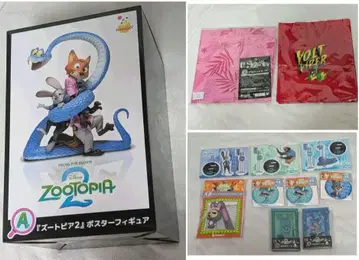 해피 복권 주토피아2 피규어 하와이안 셔츠 토트백 세트