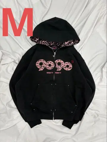 9090 girl OG Logo Zip Hoodie