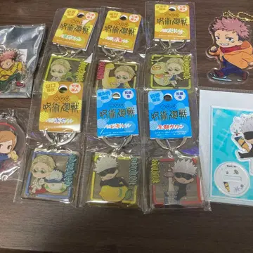 주술회전 아크릴 키링 세트 고죠 사토루