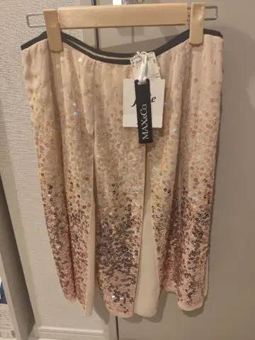 MAX&Co. 스팽글 롱 스커트